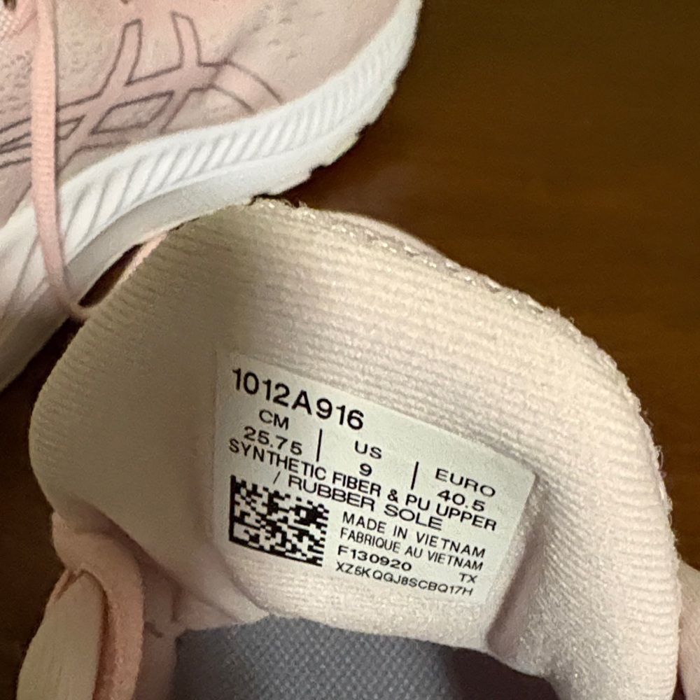 ASICS Women's Light Pink Athletic Shoes - Picture 3 of 6